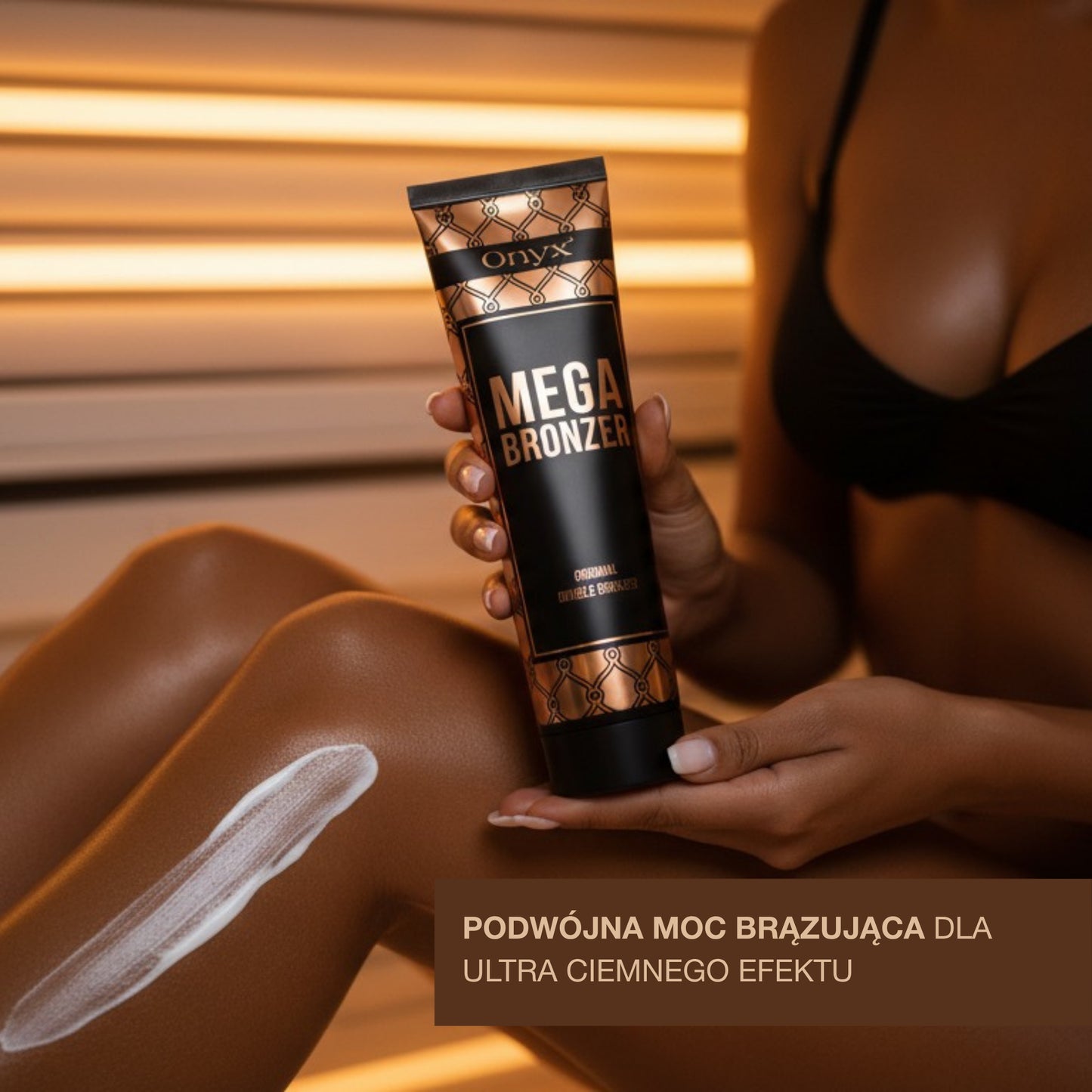 Mega Bronzer - podwójny bronzer do opalania