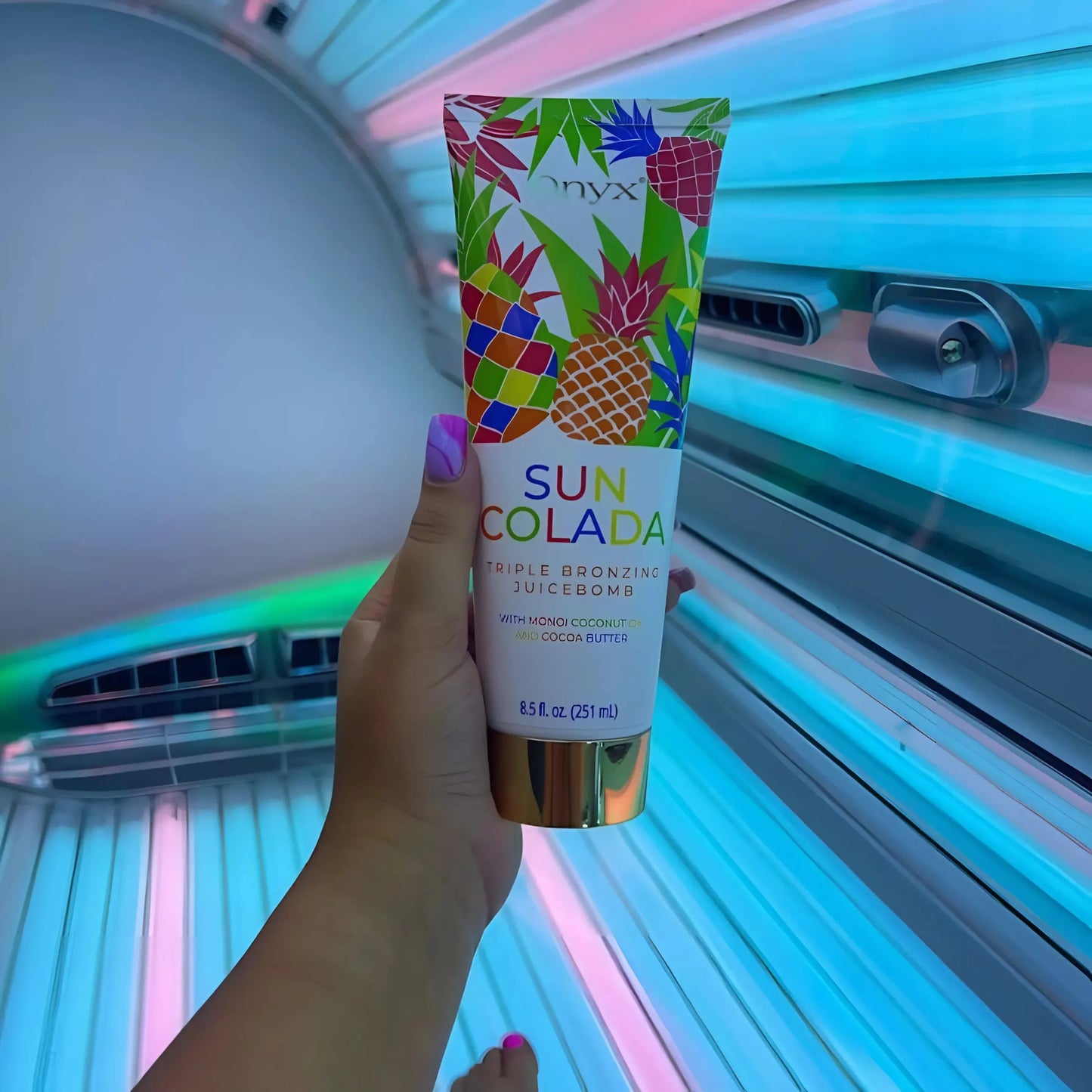 Suncolada bronzer do opalania z efektem głębokiej i ciemnej opalenizny